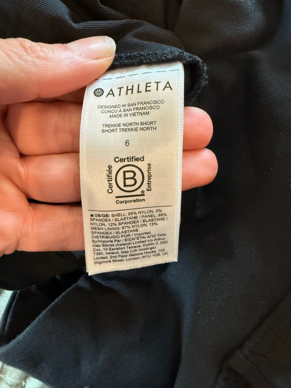 Athleta Trekkie North Short in Black, 6 - Picture 10 of 11
